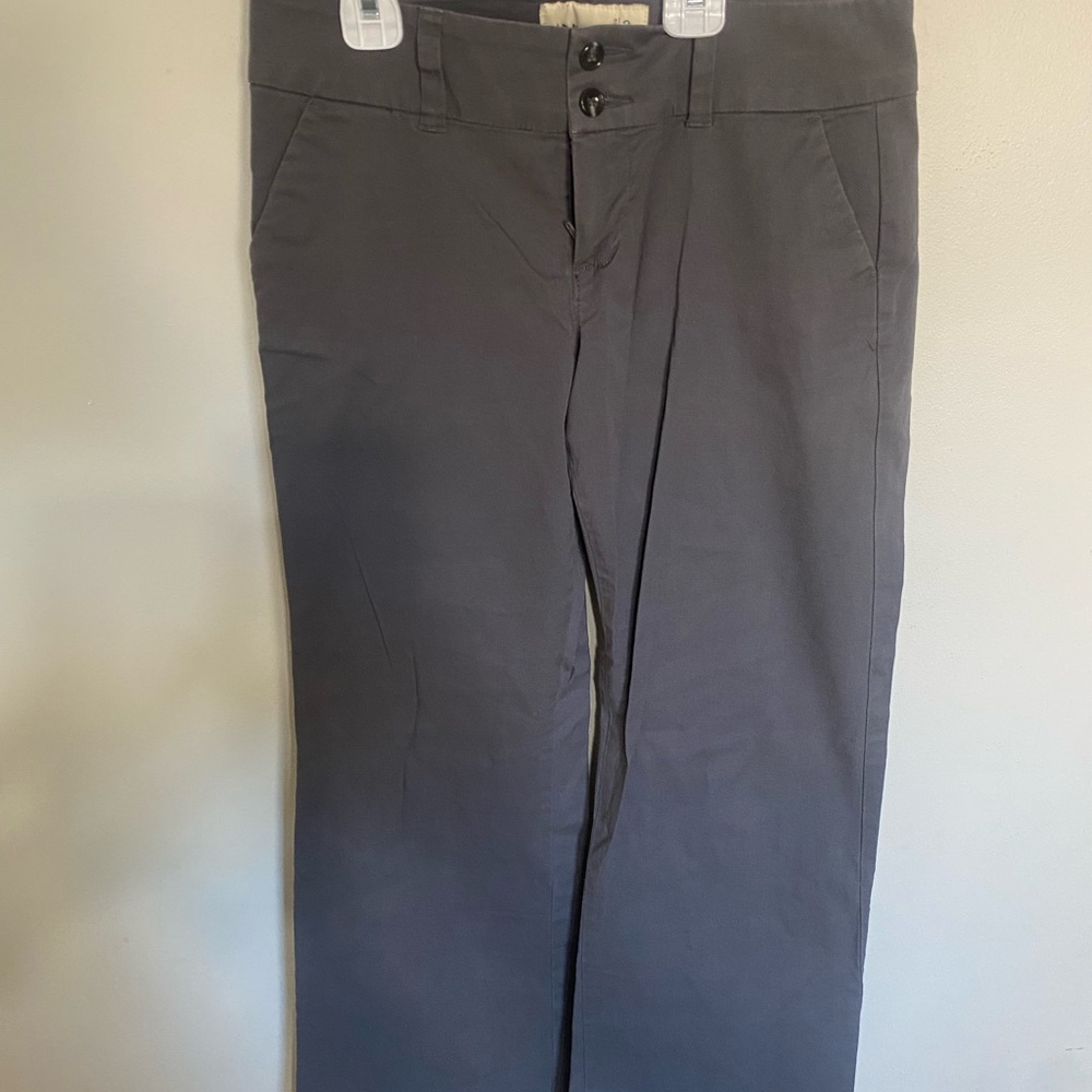 Woman’s size 2 short old navy‎ trousers charcoal grey ( they were hemmed)